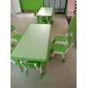 幼儿园实木桌椅儿童培训早教桌椅游戏桌松木桌椅课桌椅