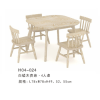 海基伦 白蜡木贵族系列 4人桌 幼儿园教室实木家具